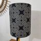 Lampe céramique vintage forme libre Jaune et Noir