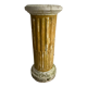Antique Classical style column Reconstituted stone pillar Greek Roman style pedestal 1980s