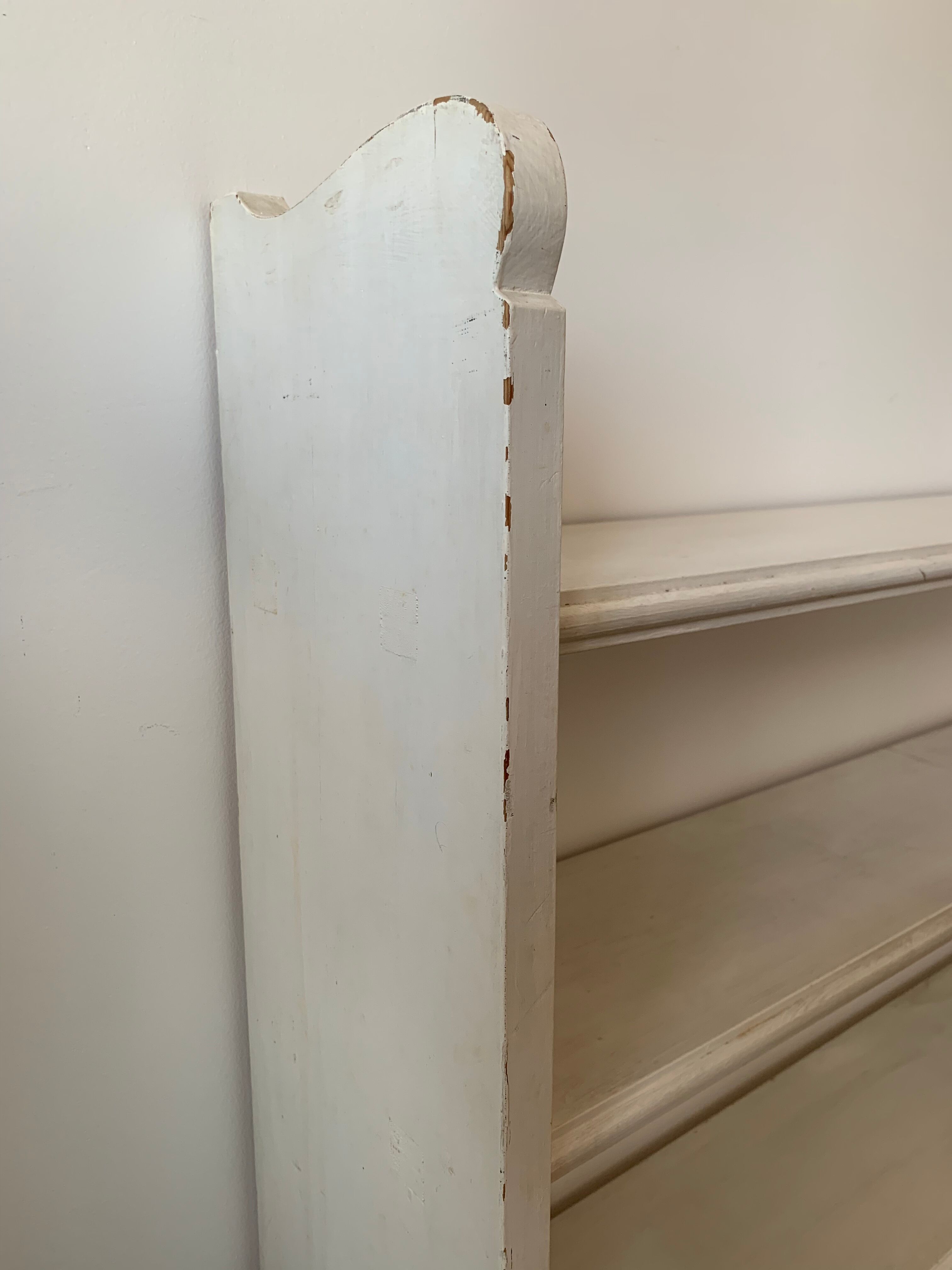 Antique solid wood shelf