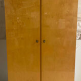 Vintage wardrobe with compass feet