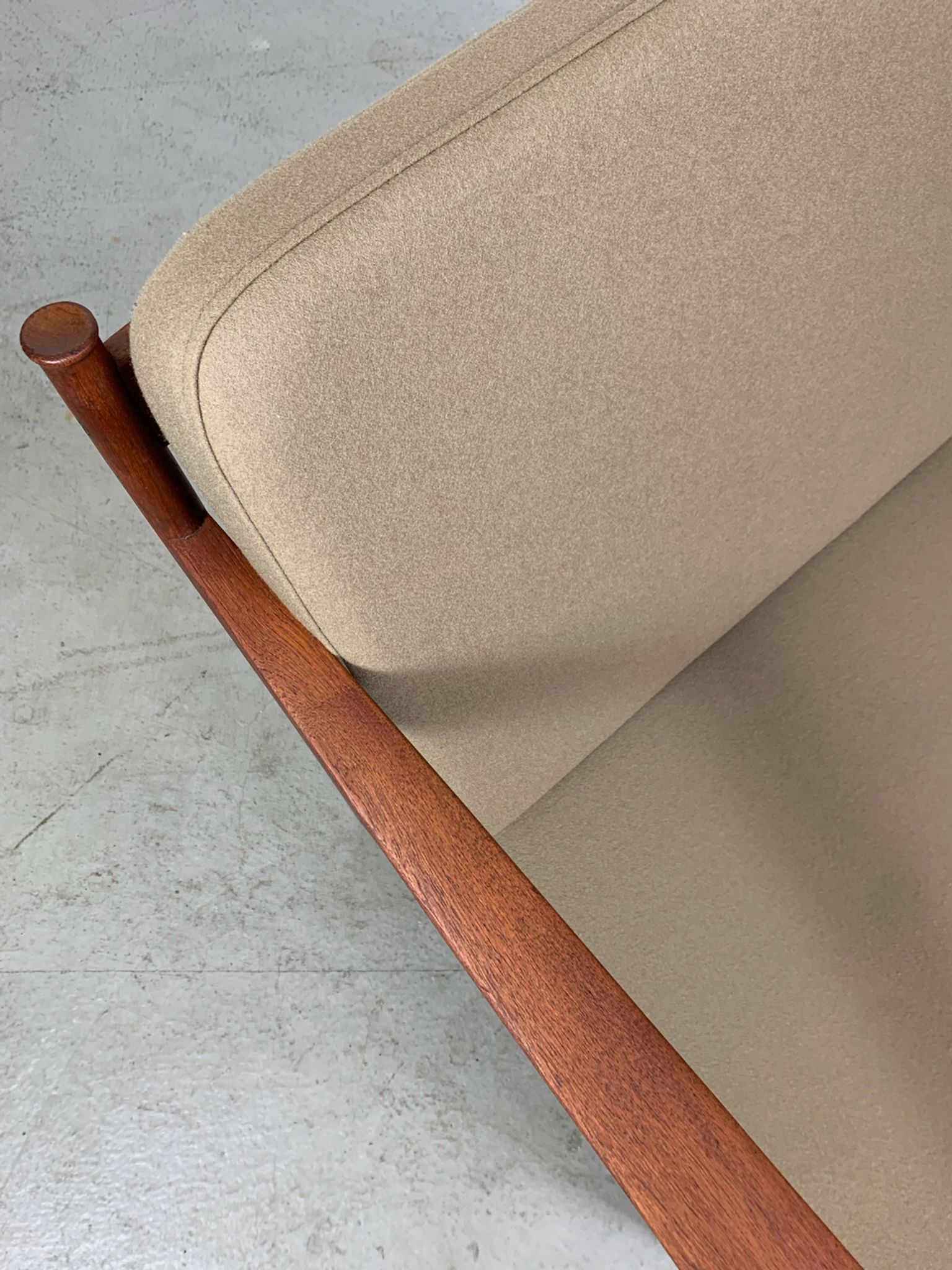 Danish teak easy FD 130 chair by Peter Hvidt & Orla Mølgaard