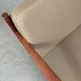 Danish teak easy FD 130 chair by Peter Hvidt & Orla Mølgaard