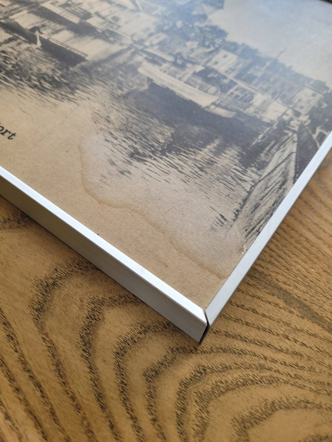 Pair of old photographic reproductions - Annecy