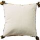 45x45 yellow coloured patterned cushion