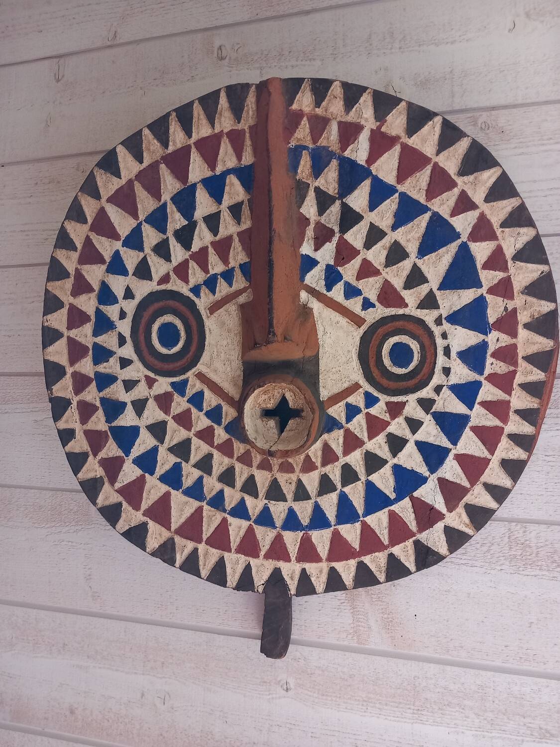 Sun mask from Burkina Faso