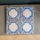 4 old Italian ceramic tiles - Tomasso Bruno