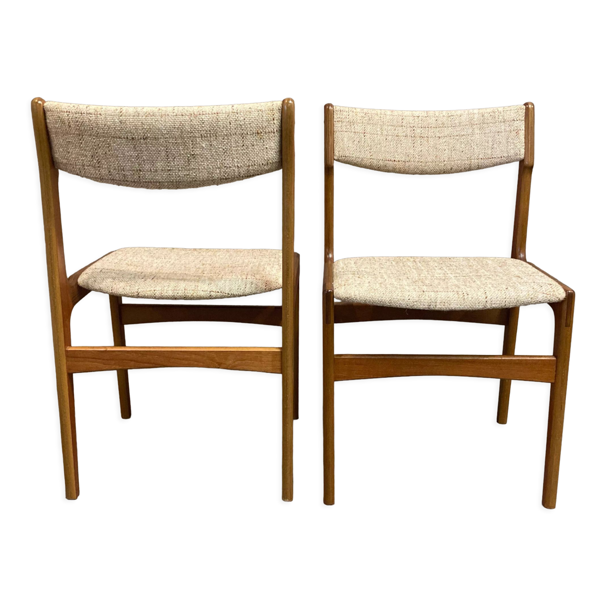 Pair of chairs "Scandinavian design" 1950.