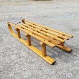 Old wooden toboggan - Donnay