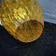 Amber glass vintage chandelier