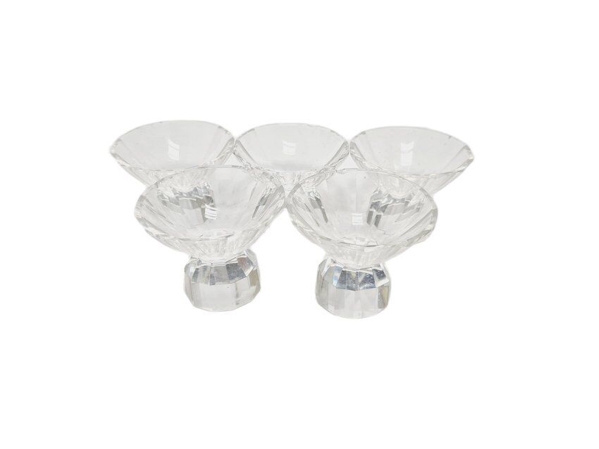 Verress Art Déco tchécoslovaques, années 1950, ensemble de 5