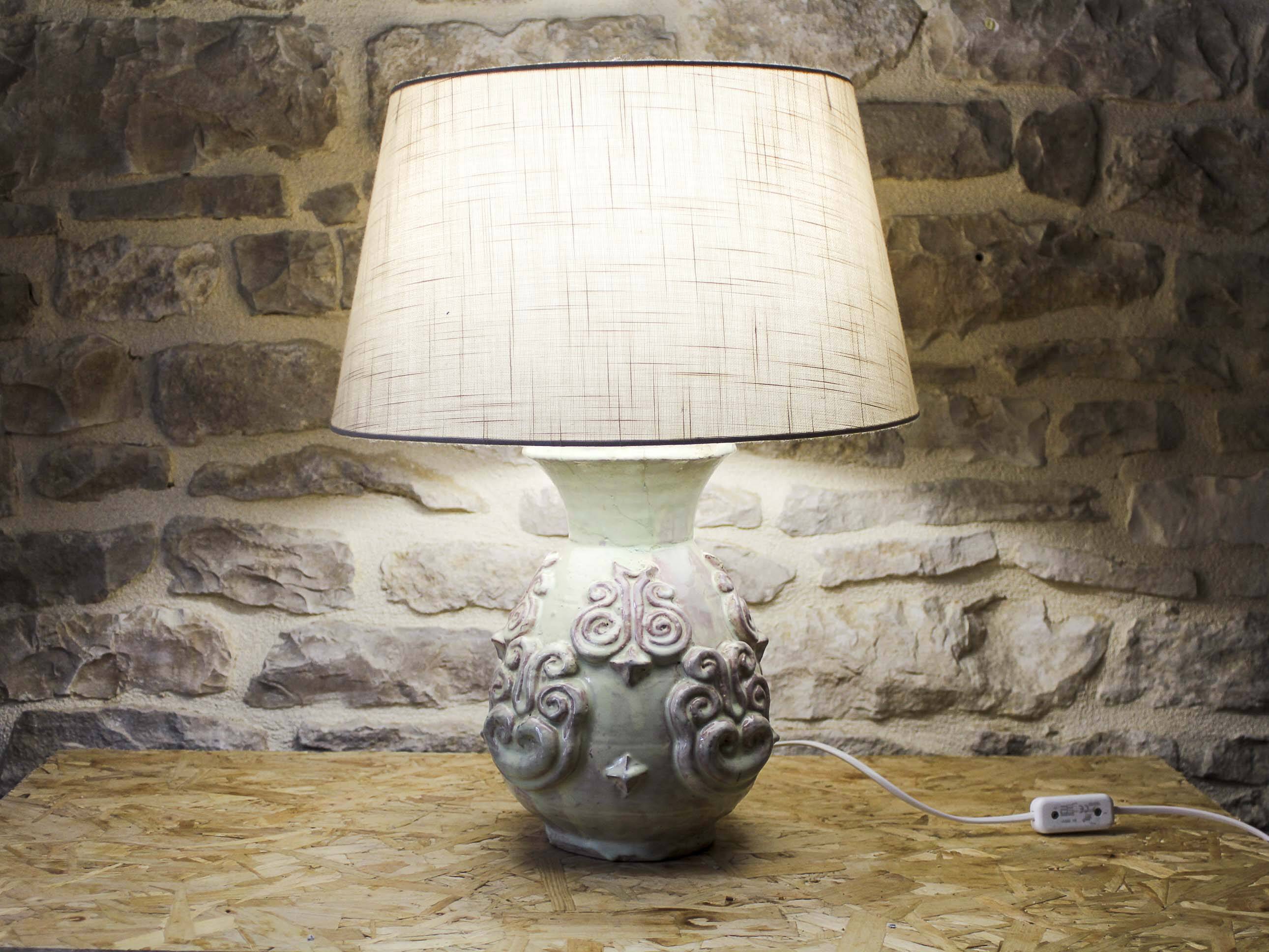 Jean Austruy ceramic lamp base