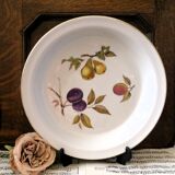 Plat à tarte Royal Worcester Evesham Gold