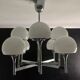 Lustre 8 feux gaetano sciolari italie 70