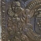 Plaque de cheminée ancienne fin 19ème