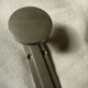 Coat 4 door hooks aluminium of the 1950s art deco