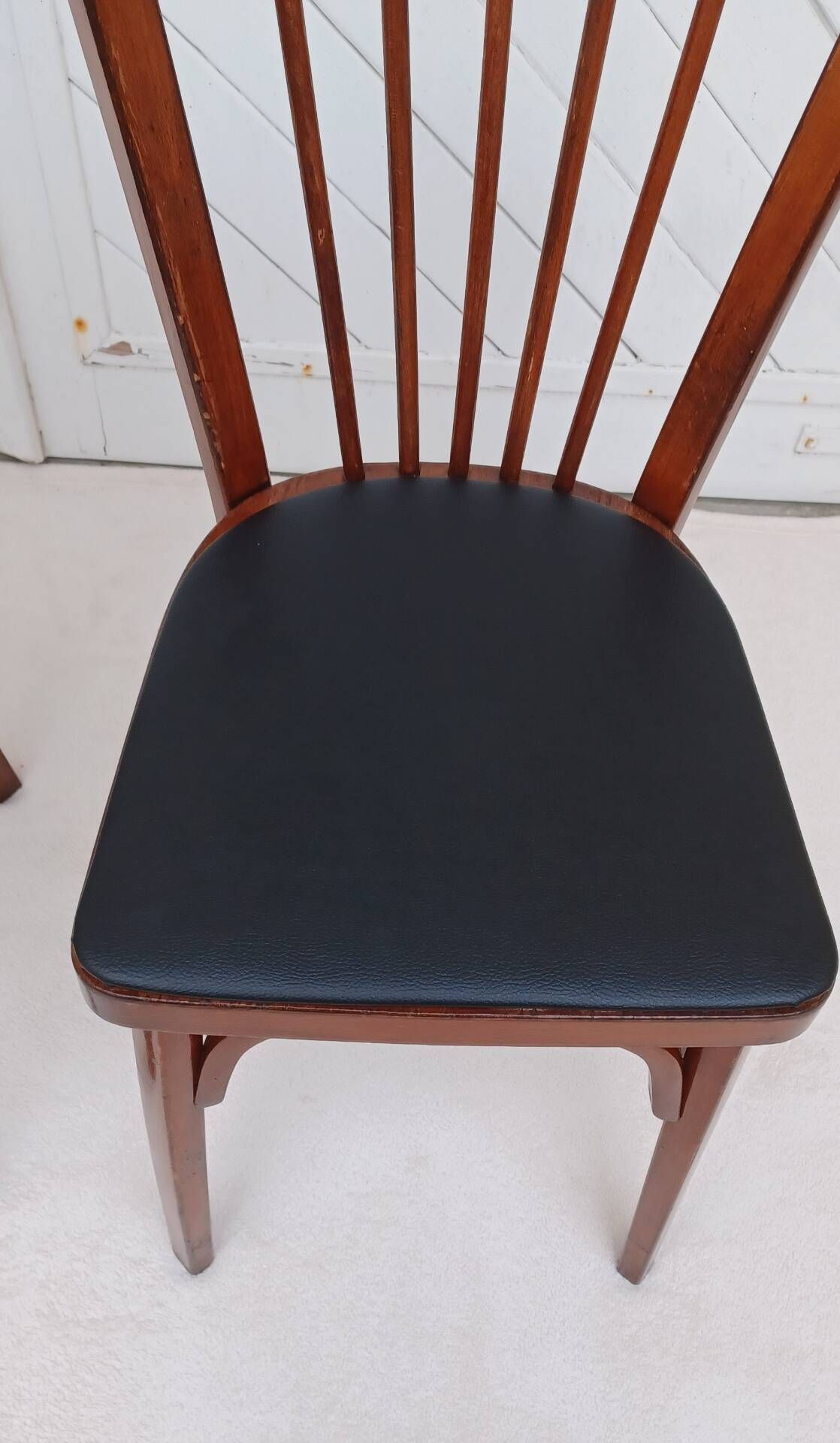 Pair of Baumann bistro chairs no. 12