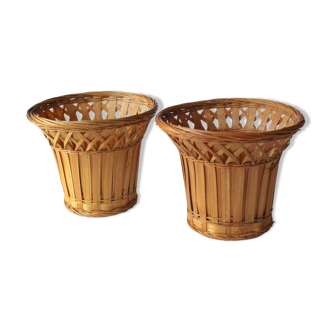 Lot de 2 pots années 1970