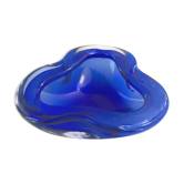 Empty blue murano pocket