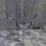 Serious old lenses / wine / water glasses / champagne flutes