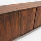 Poul Cadovius Floating Wall Mounted Rosewood Sideboard By CADO, 1960s.