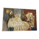 Huile sur toile illustration mode