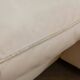 BRETZ Eves Island Creme, 4-Seater Sofa in Leather