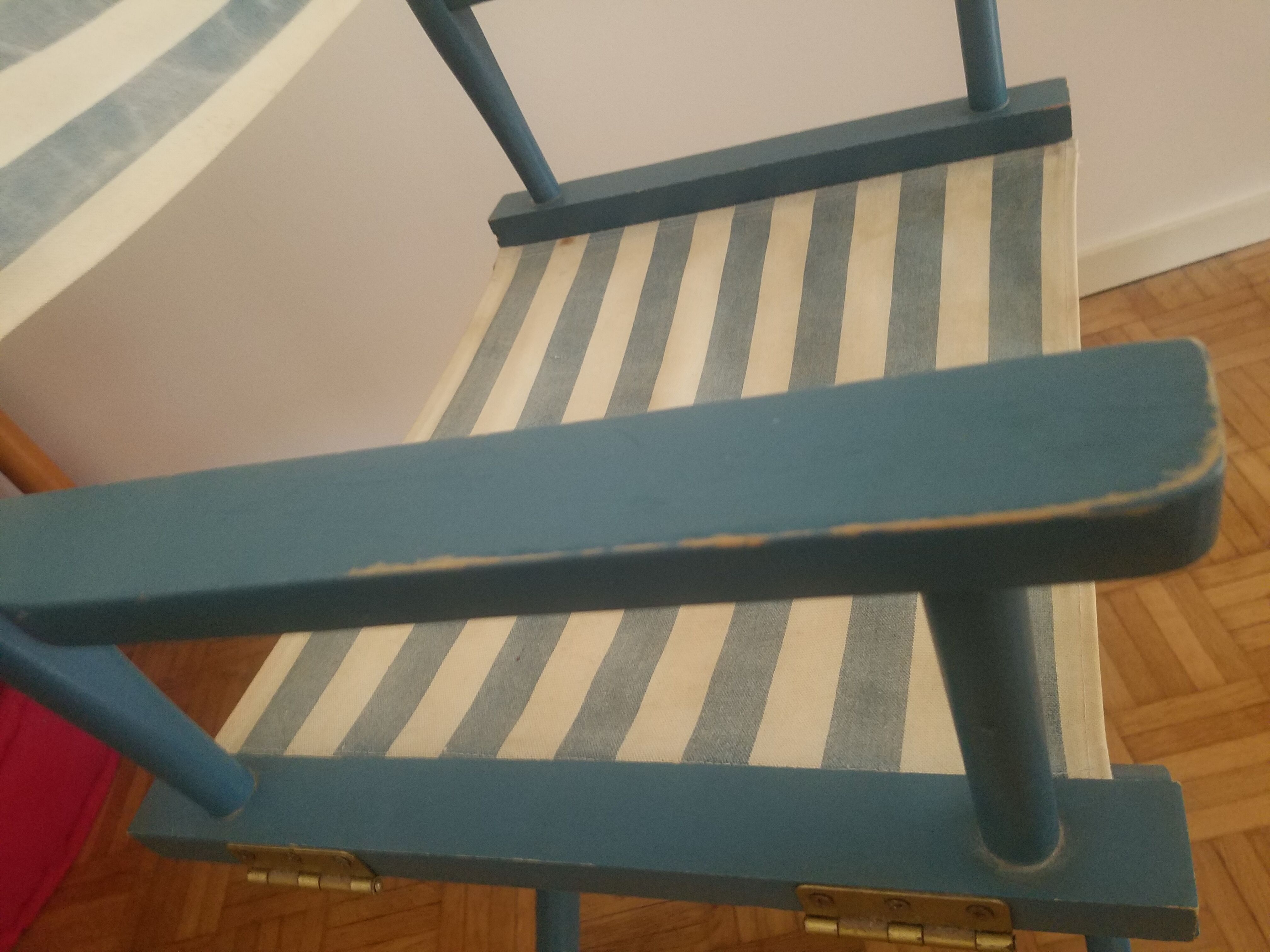 Vintage director's chair