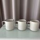 Ensemble de 3 mugs en céramique peints à la main – Style cottagecore / campagne C