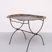 19th Century Hand painted curved Dutch Tray Table