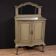 20th century Italian lacquered sideboard with mirror