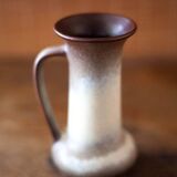 Steuler ceramic vase 715/15, vase with handle, made in Germany, collection, flower pot