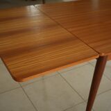 Scandinavian design table in teak levitan 1969