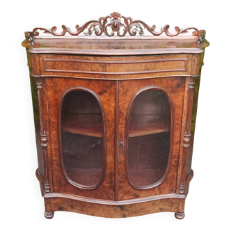 Vitrine époque Napoléon III en palissandre