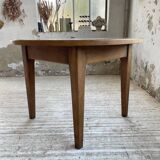 1950s round oak table