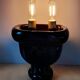 Ceramic power outlet lamp, 1980
