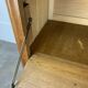 Secrétaire, bureau, commode en chêne, années 50
