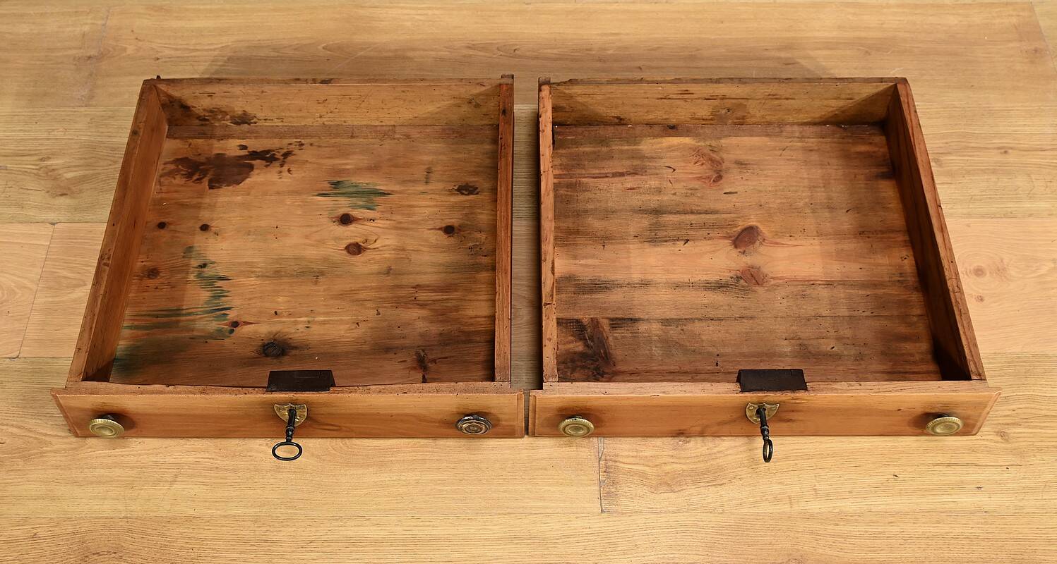 Louis XV style blond cherry wood sideboard – mid-19th century