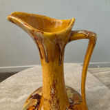 Vintage jug vase in glazed ceramic
