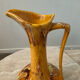 Vintage jug vase in glazed ceramic