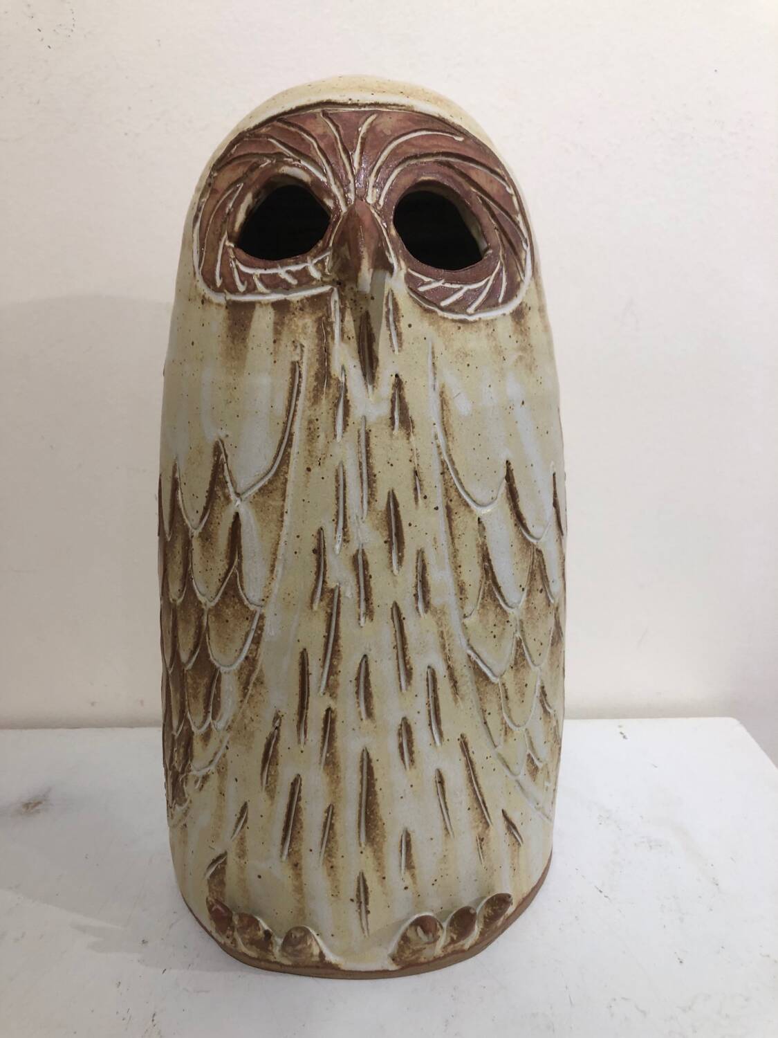 Large ceramic owl
