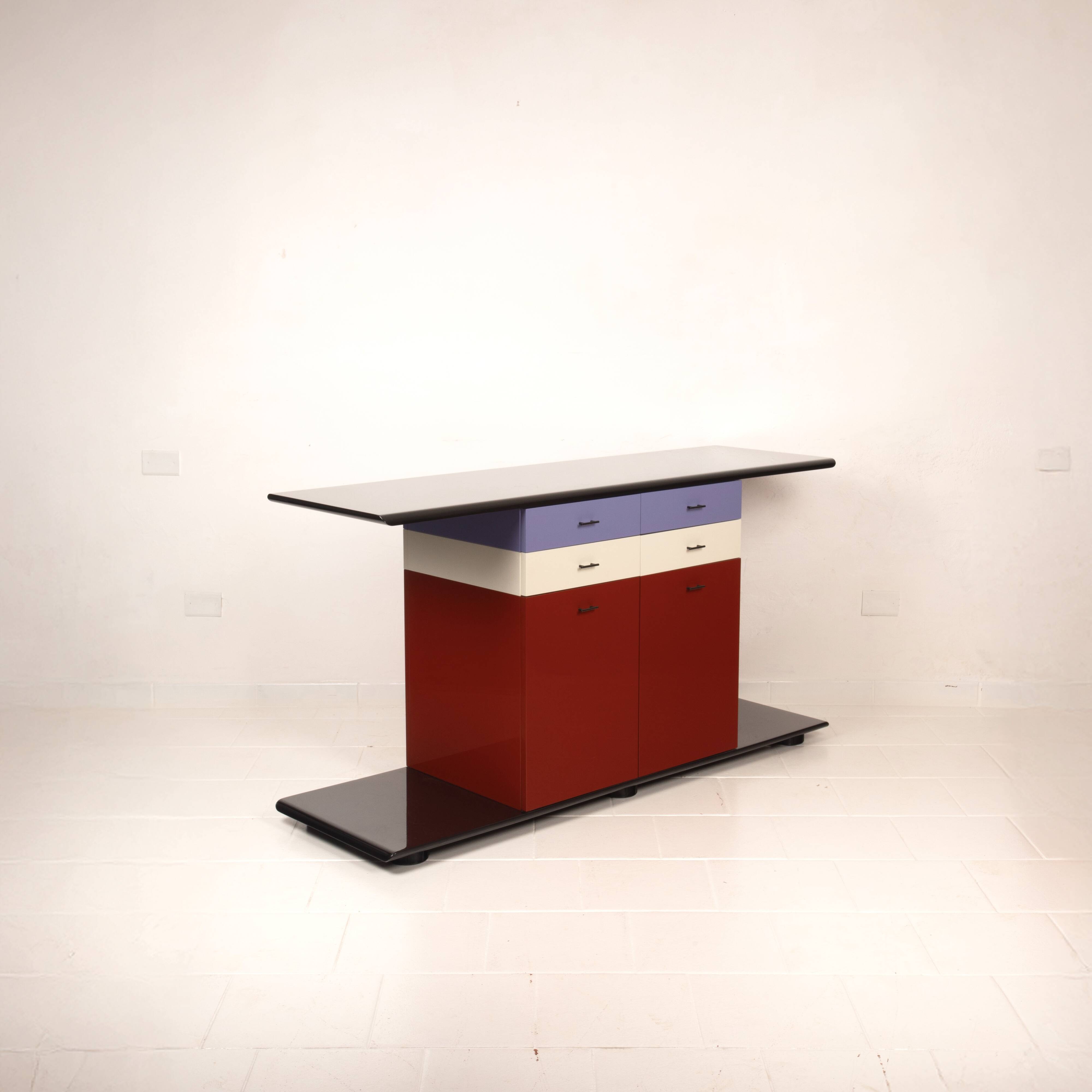 Kinu Sideboard by Motomi Kawakami for Arflex 1980 – Small Version