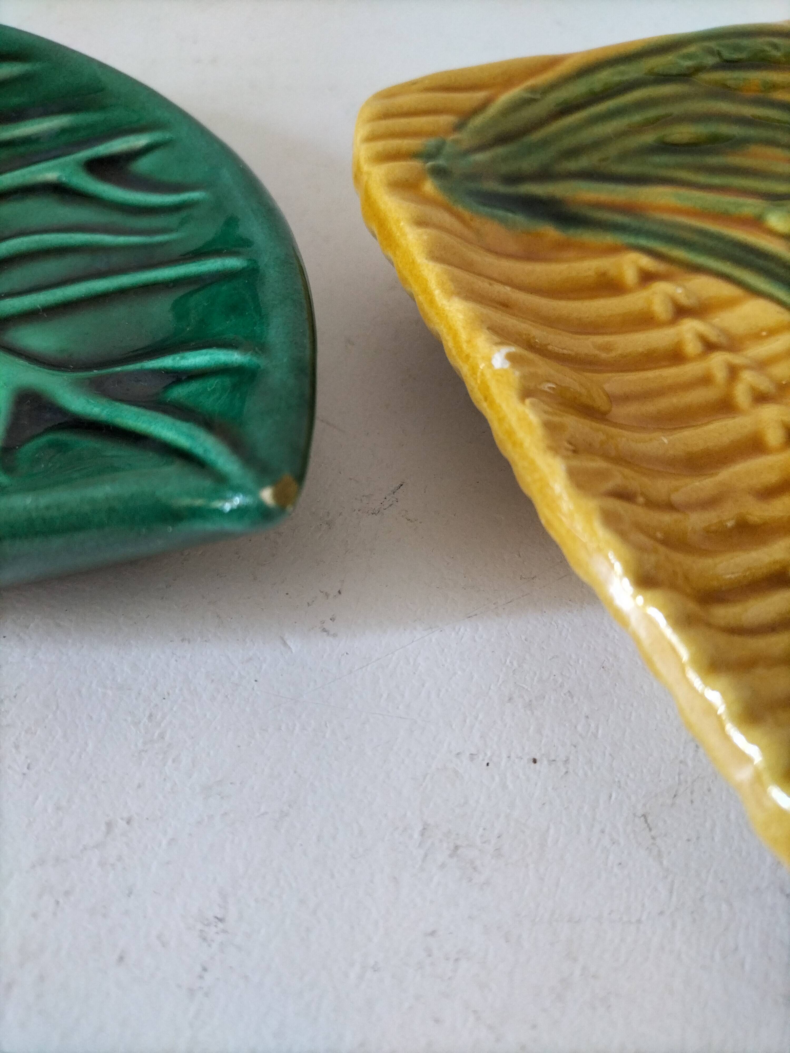 Duo of Vallauris slip cups