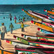 Seaside in Senegal, signed Bounama Yade 08