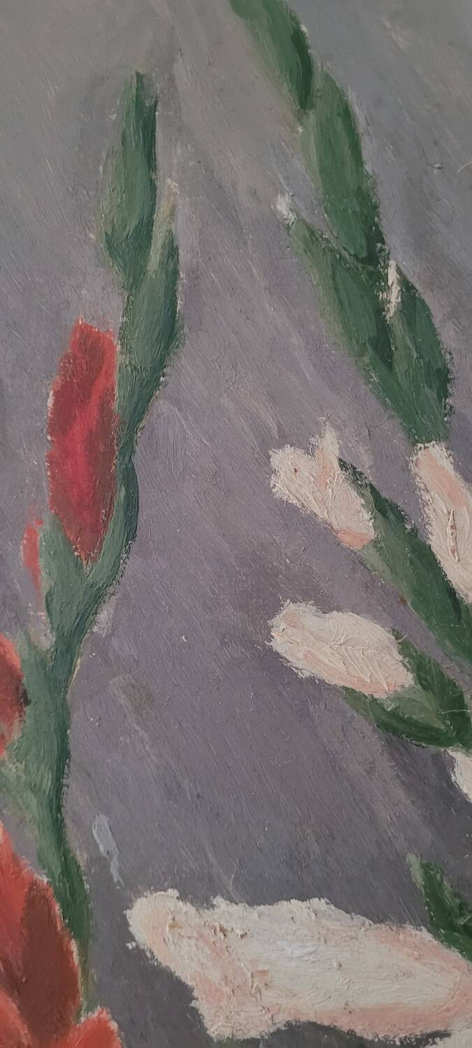 Huile : Les glaïeuls
