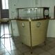 Tripod bar, shaped bow of boat vintage with his stool