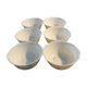 Arcopal set of 6 dessert bowls scented pea pattern