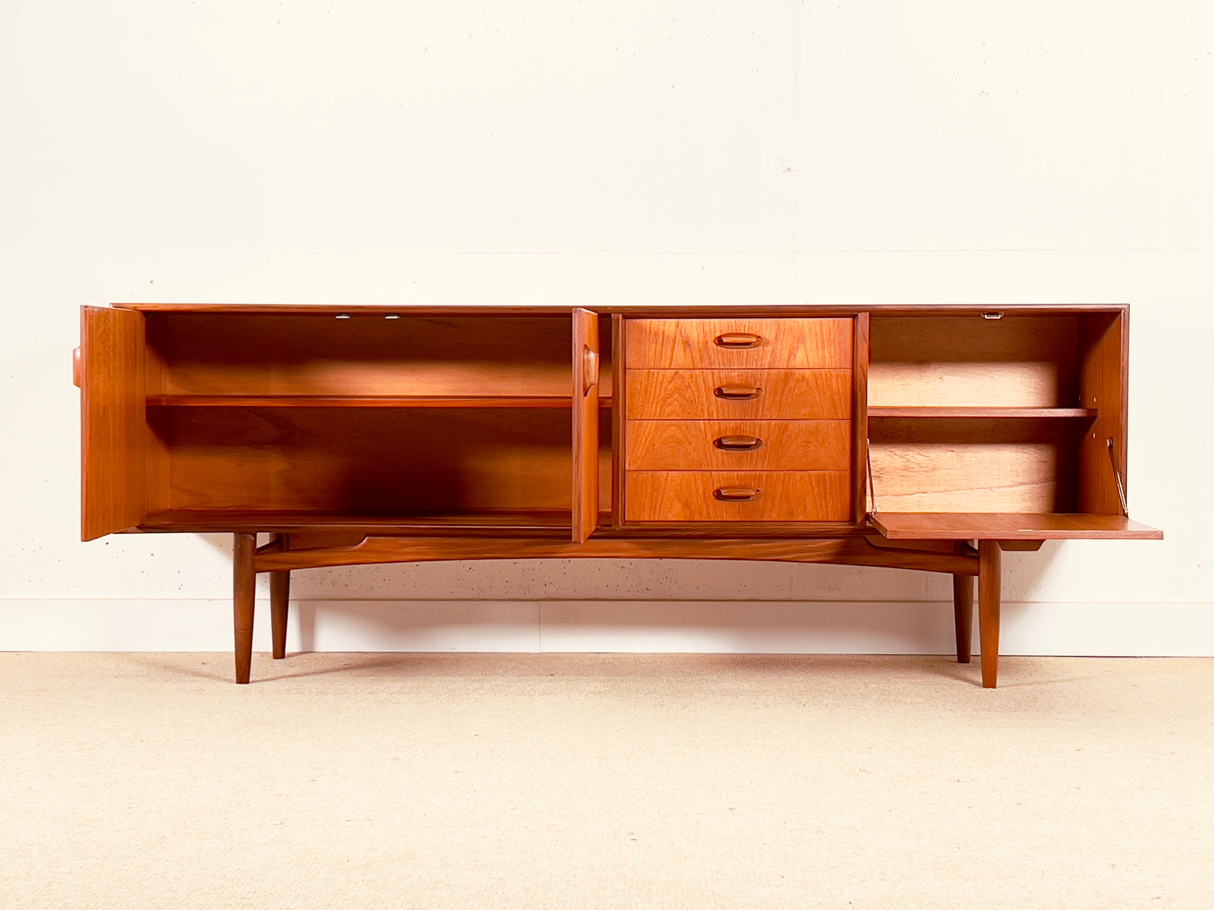 Teak sideboard by G-Plan, Brasilia collection