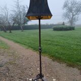Wrought iron floor lamp