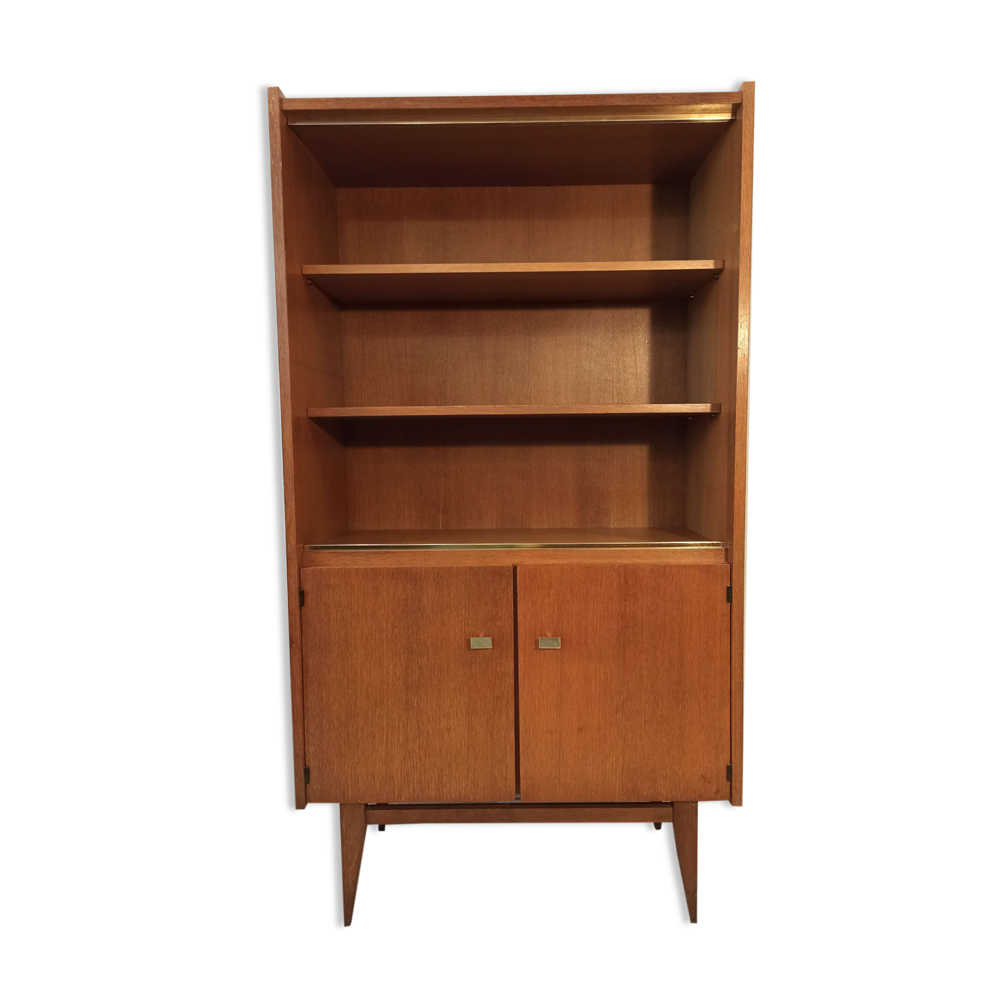 Vintage showcase furniture 1960s teak Scandinavian style
