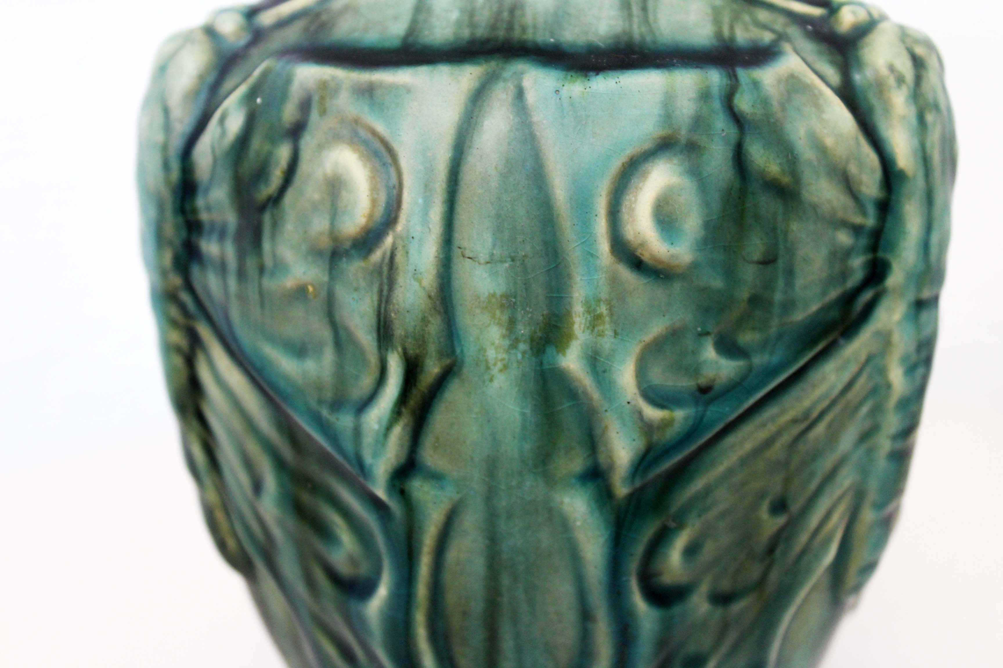 Vase par Eugène Baudin potterie de Monaco XIXème